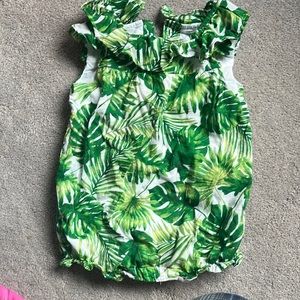 Janie and Jack palm romper 18-24 months